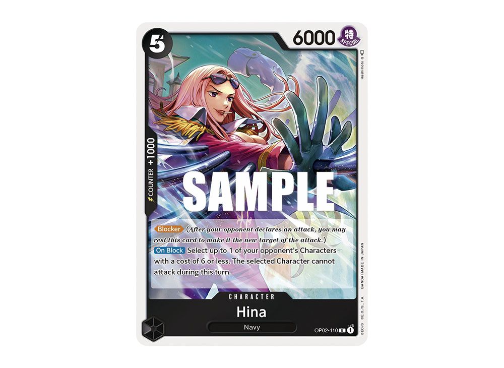 Hina R [OP02-110] [EN](Booster Pack 