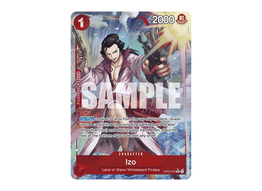 Izo R :Full Art [OP03-003] [EN](Premium Booster 