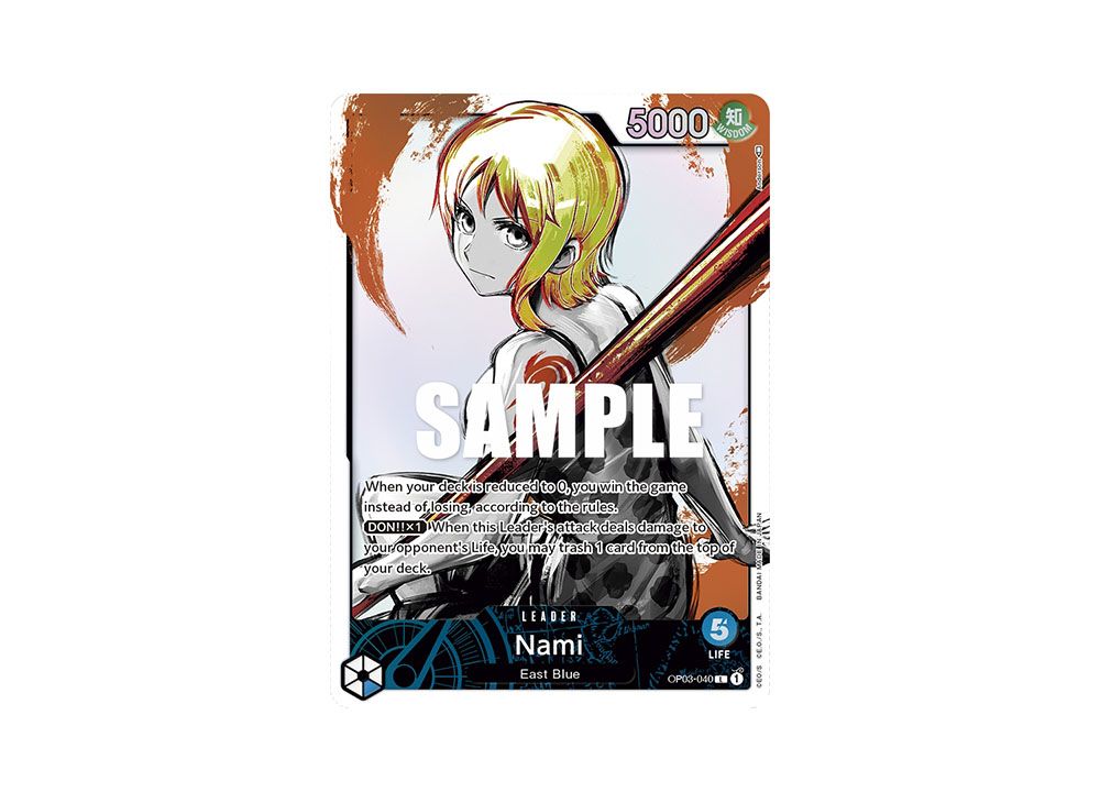 PSA10 ナミ L-P [OP03-040] (ブースターパック強大な敵)
