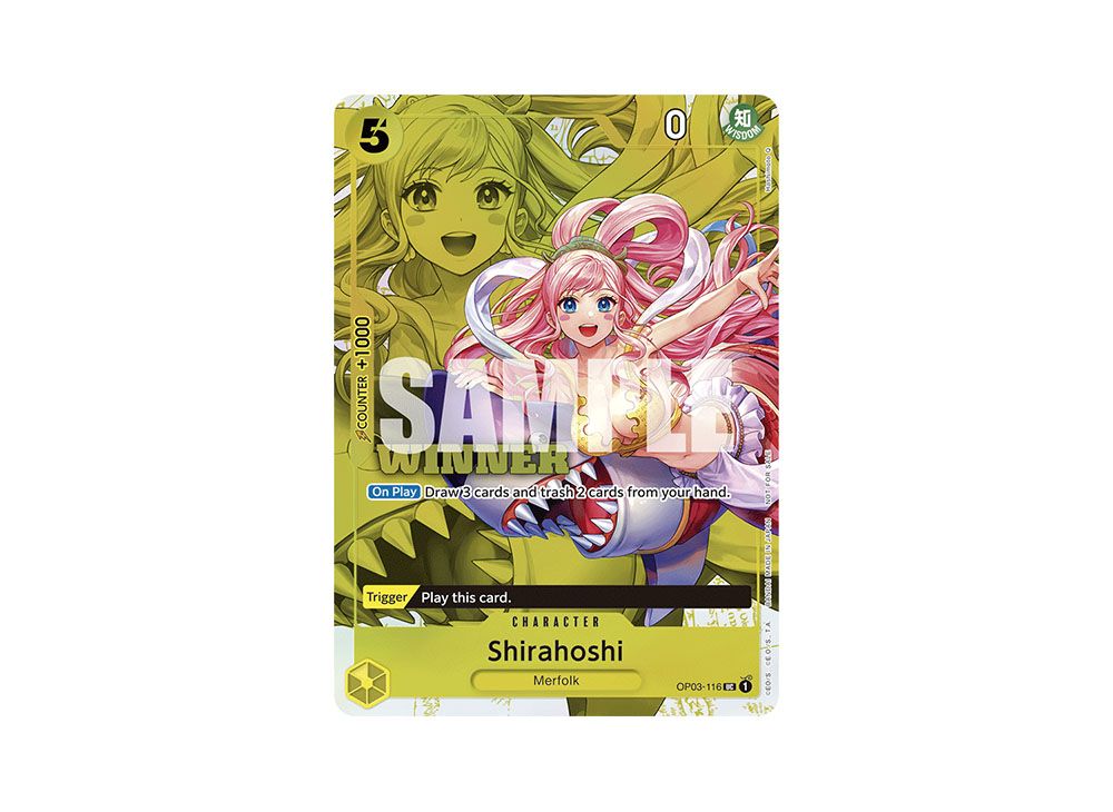Shirahoshi (OP03-116) (Reprint) (OP03-116) Premium Booster -The Shirahoshi (OP03-116) (Reprint) (OP03-116) Premium Booster -The