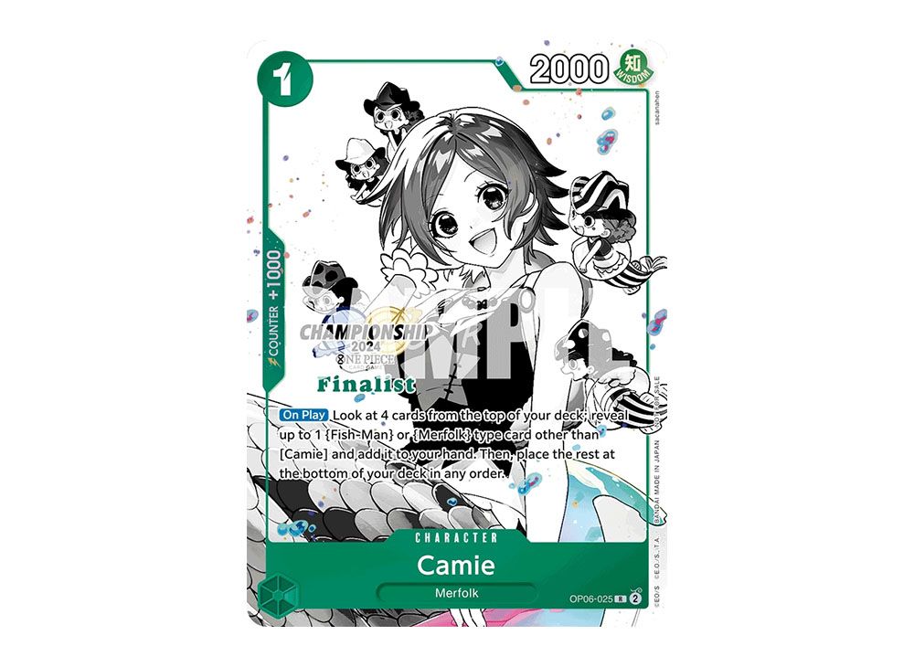 ワンピースカード　ケイミー　チャンピオンシップ　 ファイナリスト　正規品　英語 ワンピースカードケイミーチャンピオンシップ ファイナリスト正規品英語