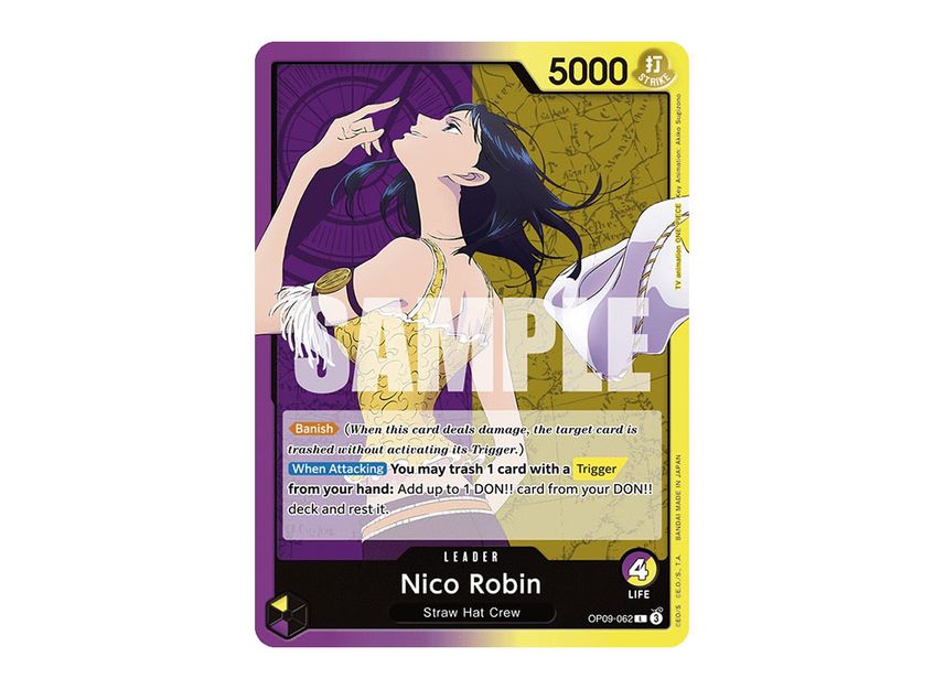 Nico Robin (062) (Parallel) (OP09-062) Emperors In The New World Foil - Game Nerdz - Foto 10