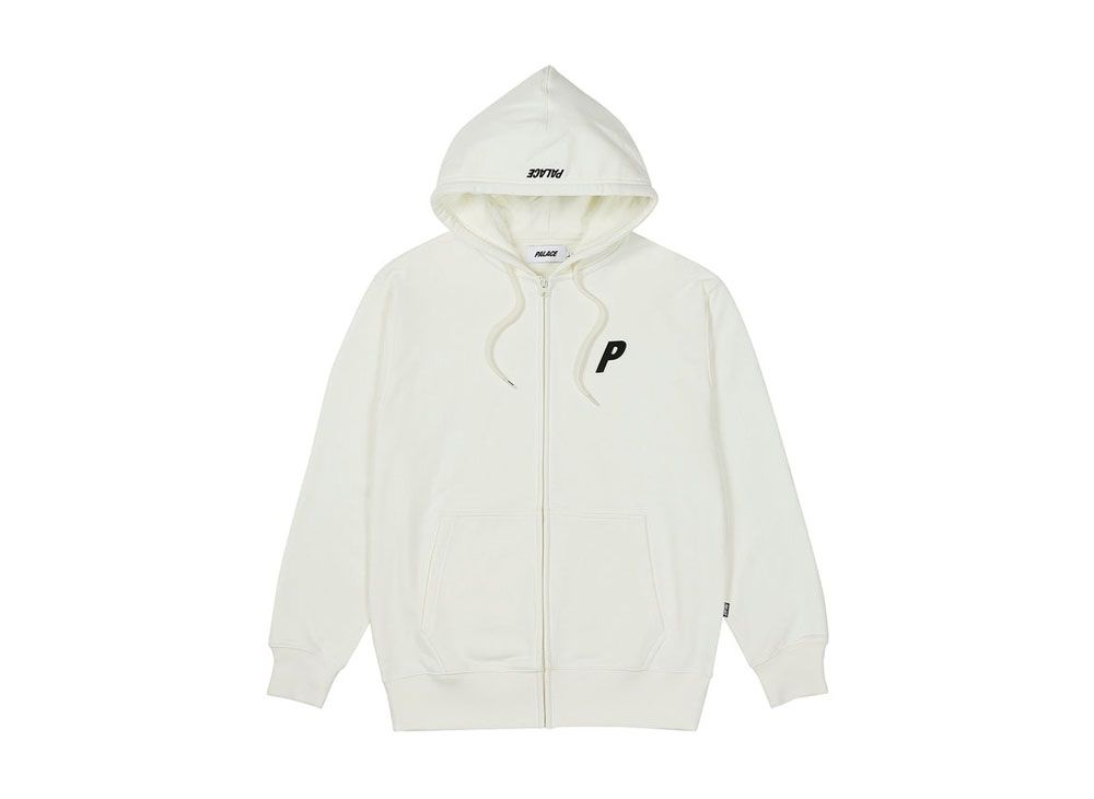PALACE Felt P Zip Hood 