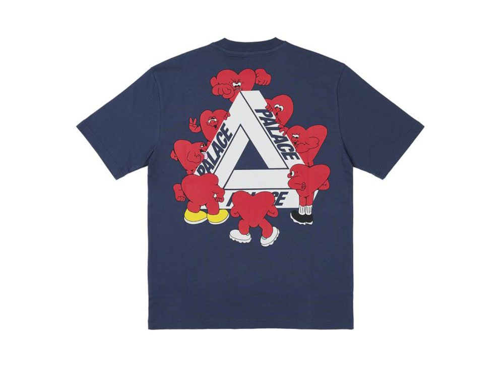 【両面】PALACE パレス トライアトムTシャツ XL NAVY 紺 両面】PALACE パレス トライアトムTシャツ XL NAVY 紺