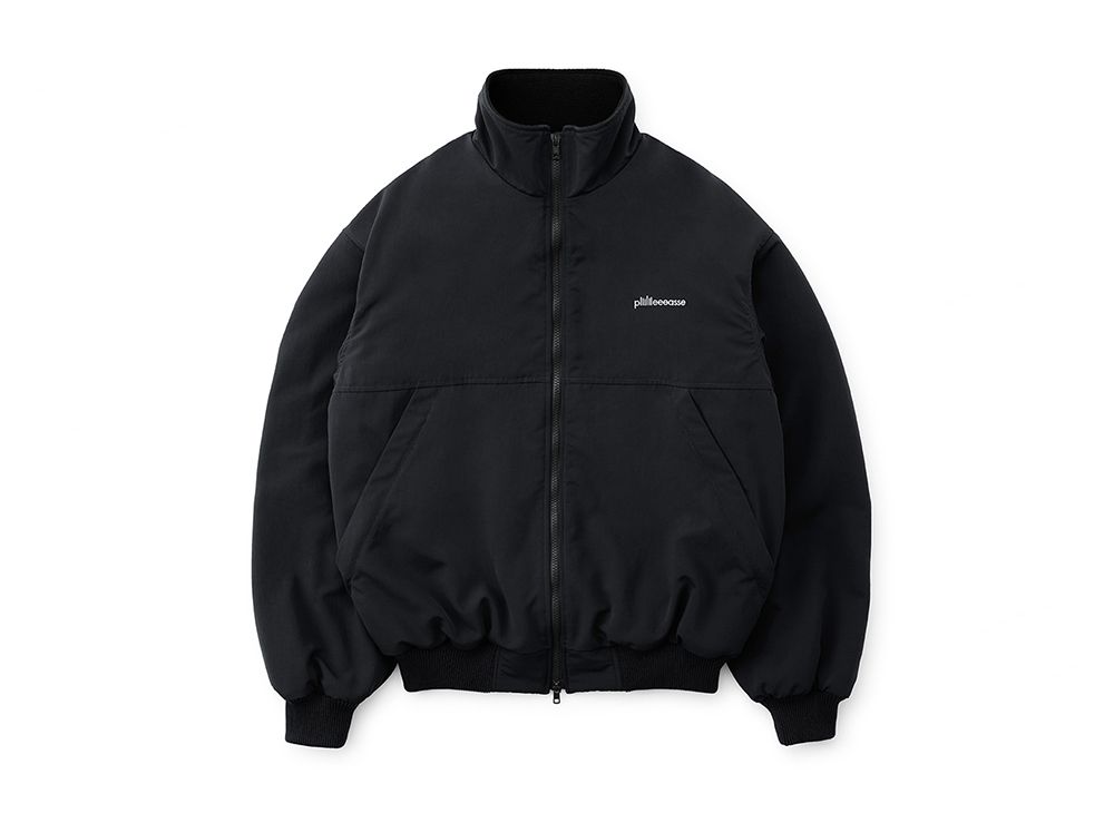 新品plllllleeeasse warm-up jacket (BLACK)