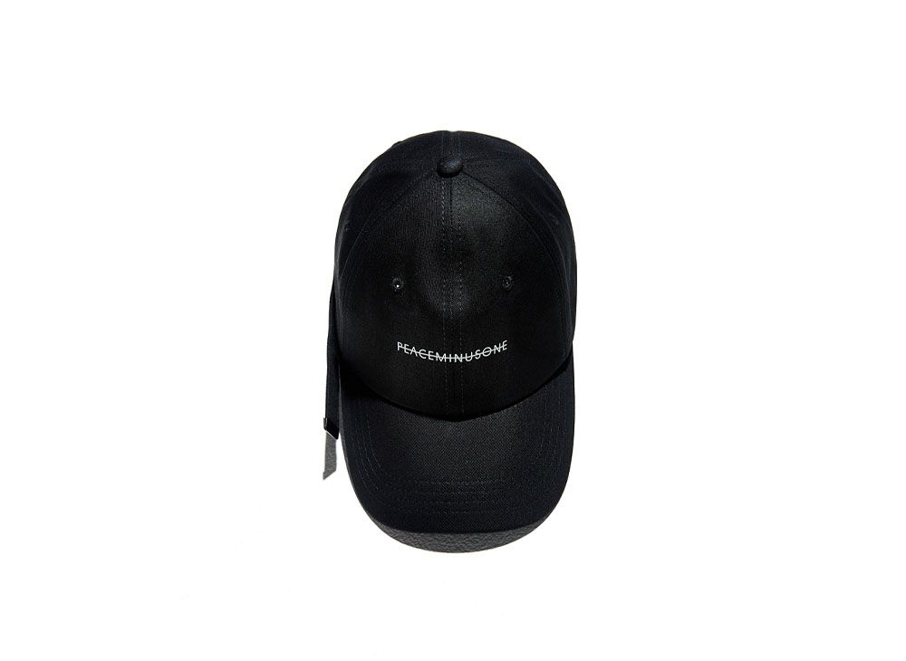 PEACEMINUSONE PMO COTTON CAP #4 BLACK - キャップ