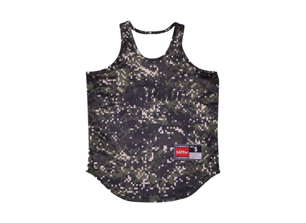 sapeur BASIC TANK TOP デジタルカモ XXL サプール sapeur BASIC TANK TOP デジタルカモ XXLサイズ
