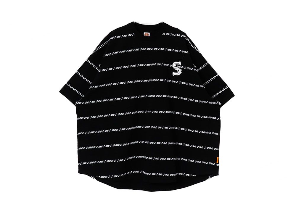 SEE SEE Super Big Round SS Tee New-S Border 