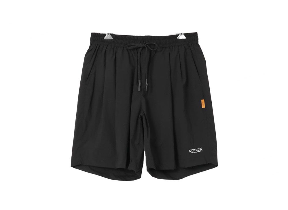 SEESEE ブラック M NYLON SPORTY BAGGY SHORTS XL SEE SEE NYLON SPORTY BAGGY SHORTS