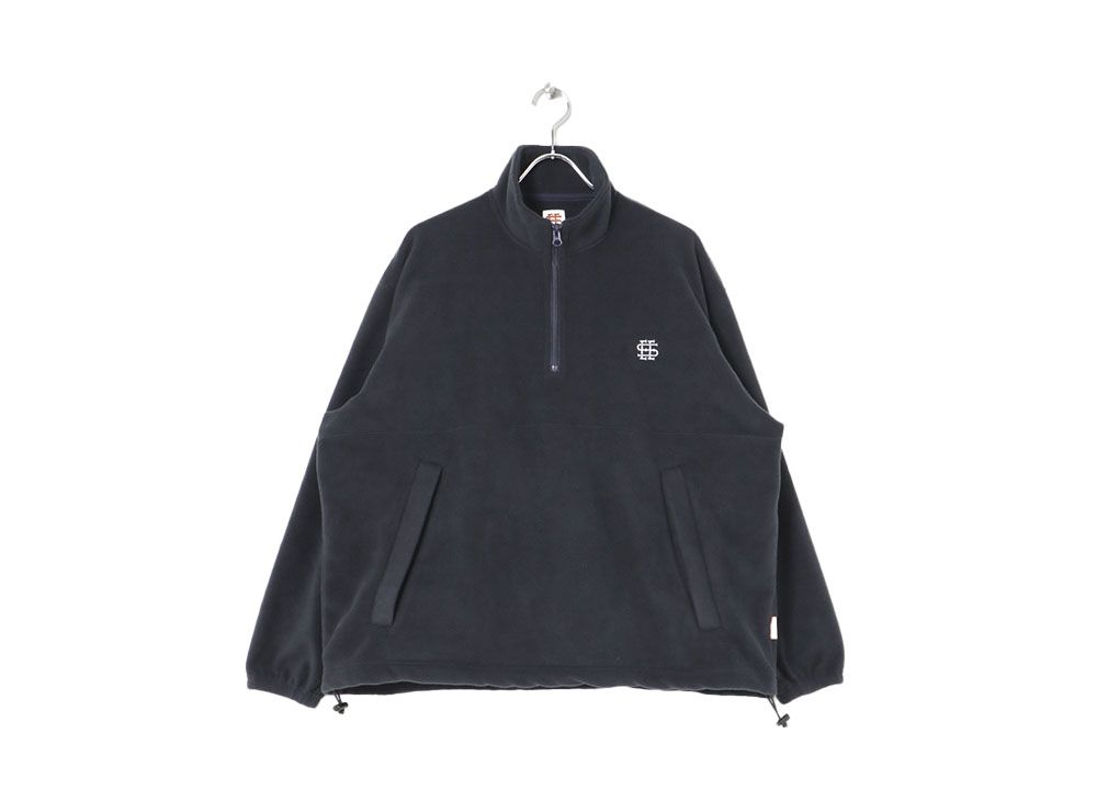 seesee HALF ZIP FLEECE ネイビー