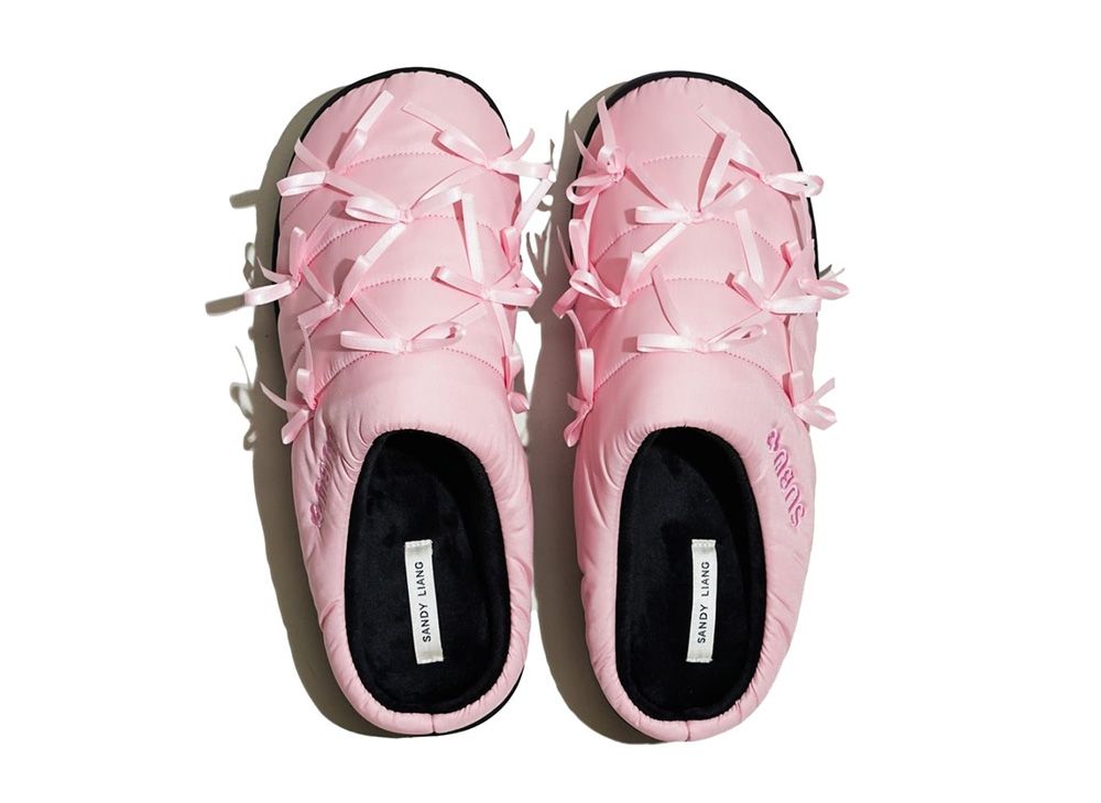 SUBU x SANDY LIANG SLIPPERS IN CHROME