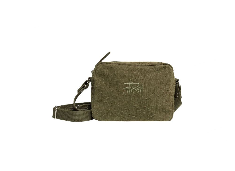 Stussy Needle Punch Side Pouch 
