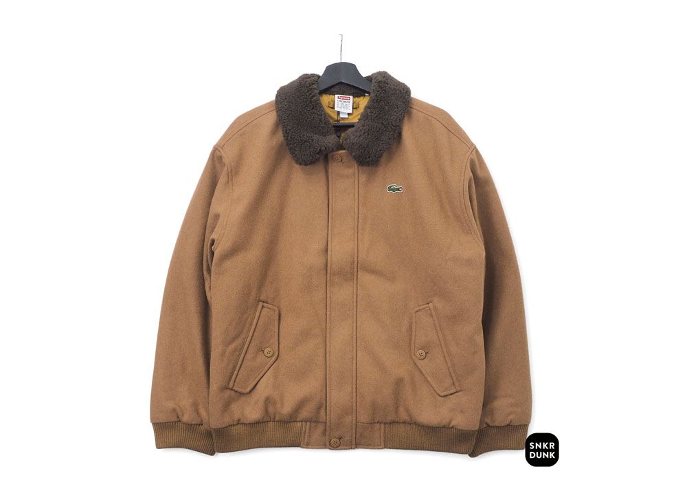 Supreme / Lacoste Wool Bomber Jacket 