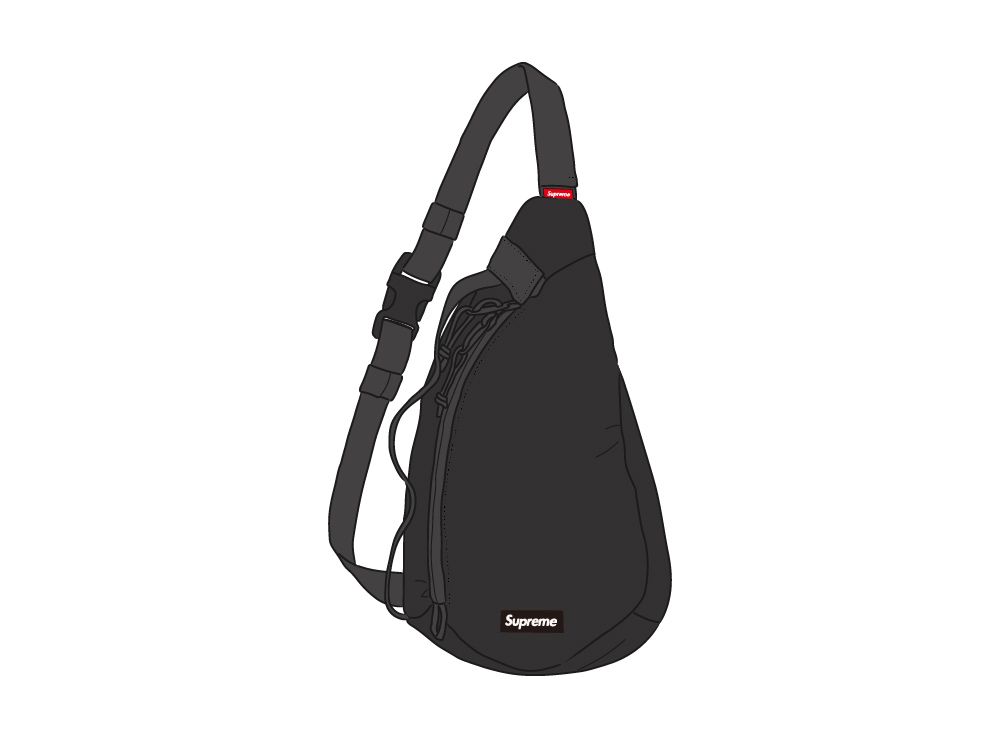 Supreme 20FW Sling Bag 4L \