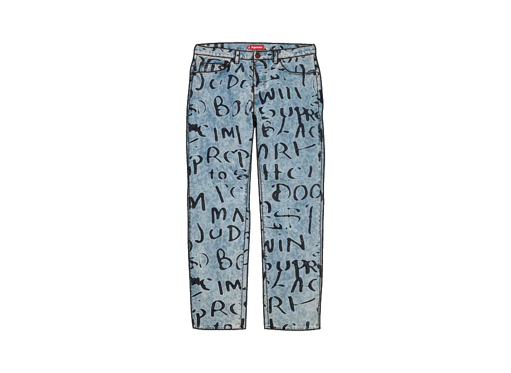 Supreme Black Ark Regular Jean\