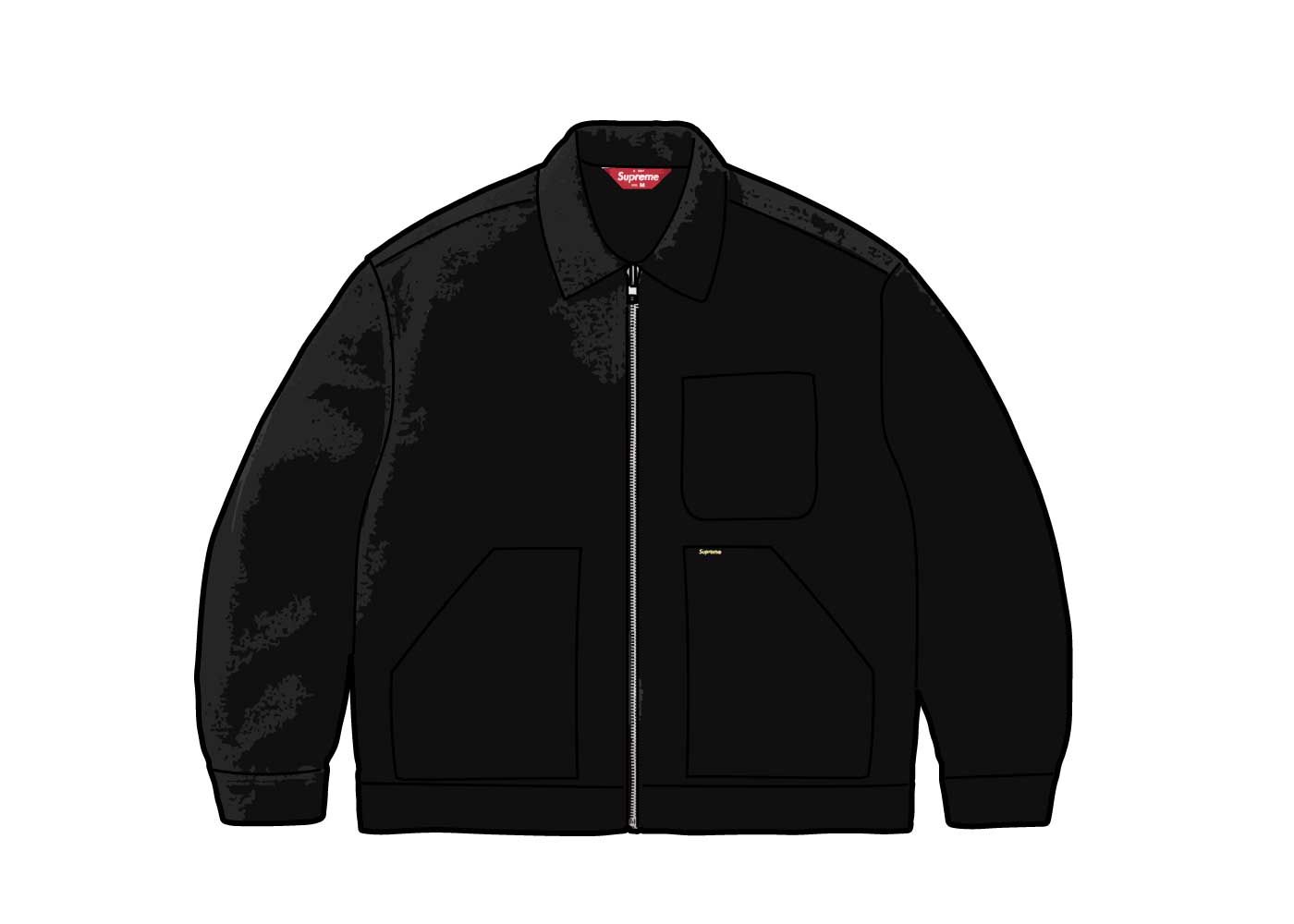 SUPREME シュプリーム 23AW Moleskin Work Jacket モールスキンワークジャケット XXL Dusty Pink WEEK5 キンダーマン アウター【新古品】【SUPREME】