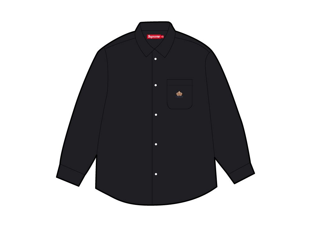 【新品】 Supreme Loose Fit Oxford Shirt 黒 S 2025年最新】supreme loose fit s/s oxford shirtの人気アイテム