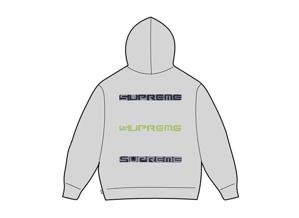 Supreme AOI Stacked Hooded Sweatshirt 