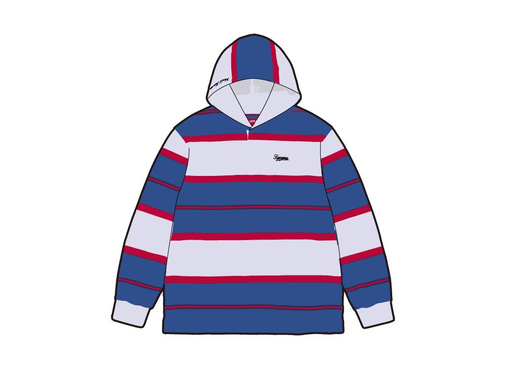 Supreme Hooded Rugby 
