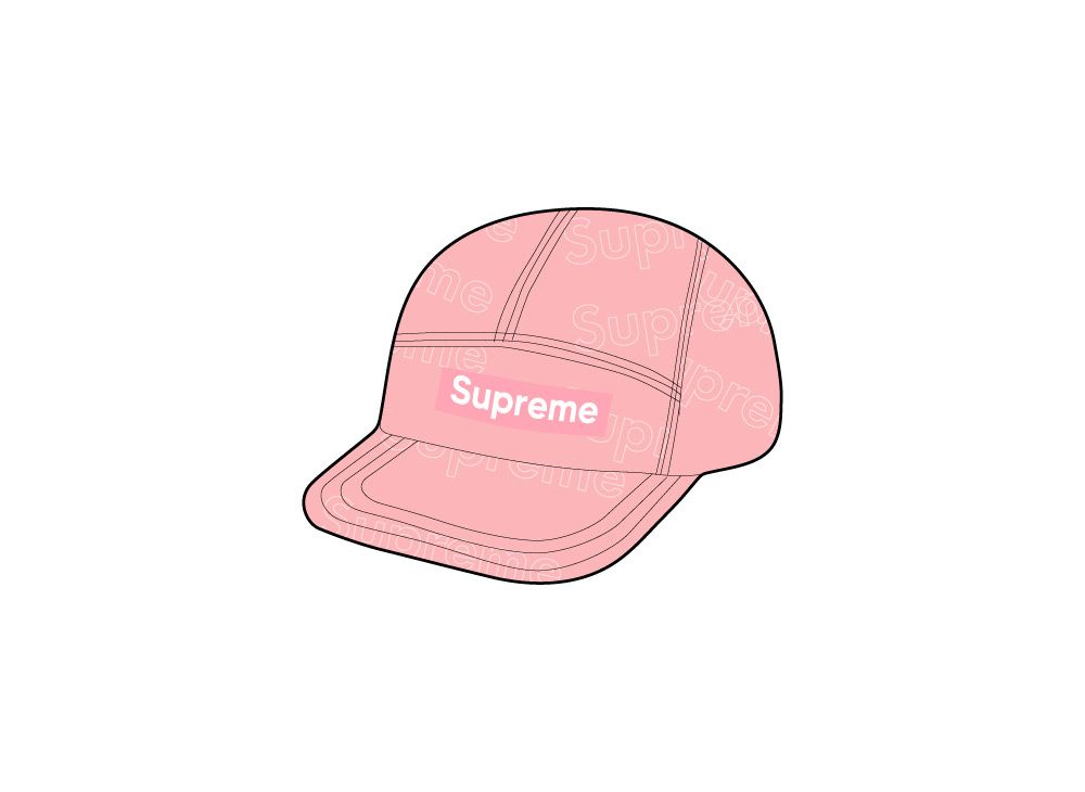 ˆ •͈ ·̭ •͈ ˆ Supreme Denim Camp Cap 24FW Supreme FW24 Lasered Denim