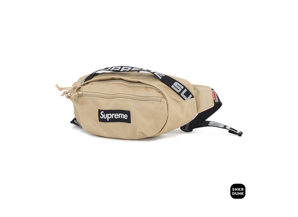 supreme bag tan