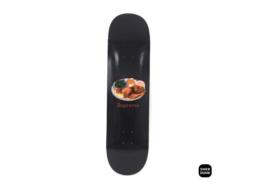 Supreme Chicken Dinner Skateboard 白（Supreme chicken dinner