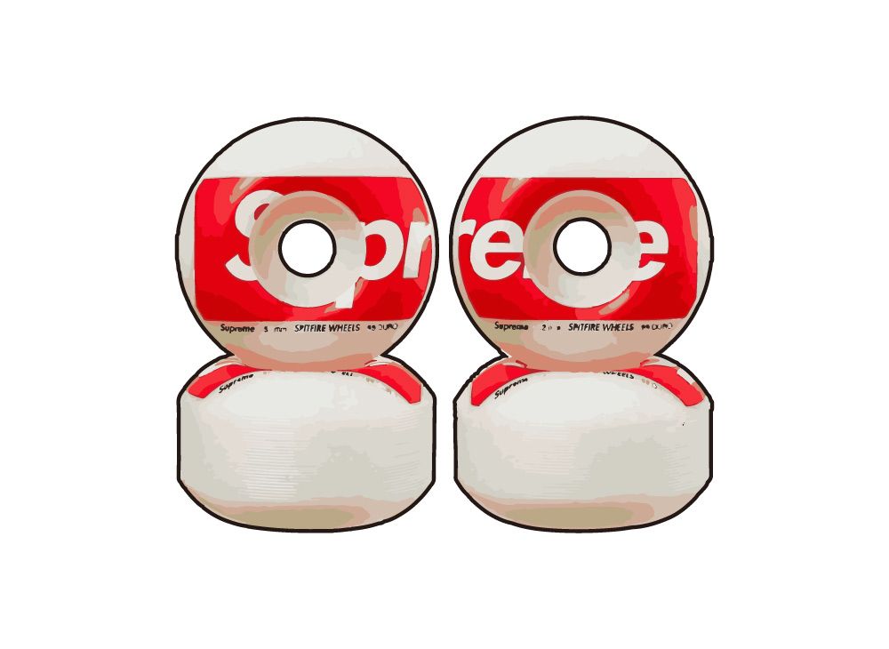 supreme spitfire wheels ウィール　シュプリーム LA Supreme®/Spitfire® Shop Wheels (Set of 4) - Shop - Supreme