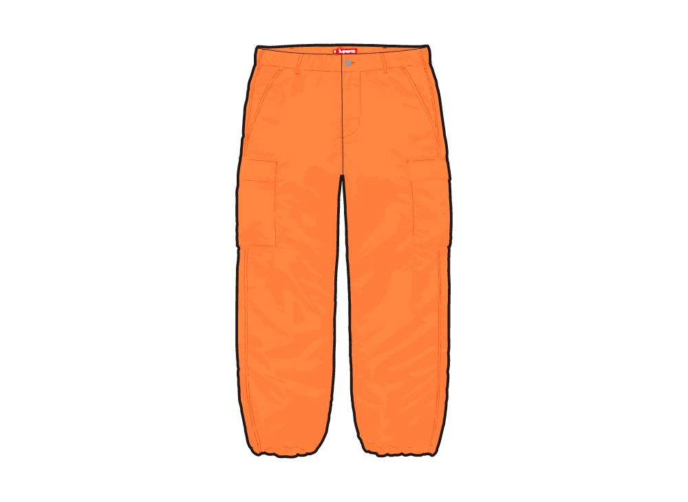 Sサイズorange送料込】supreme Nylon Cargo Pant（Supreme Nylon Cargo 