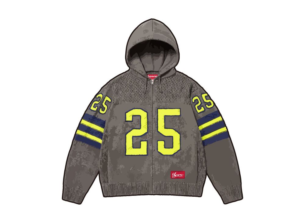 Supreme Sport Zip Up Hooded Sweater 