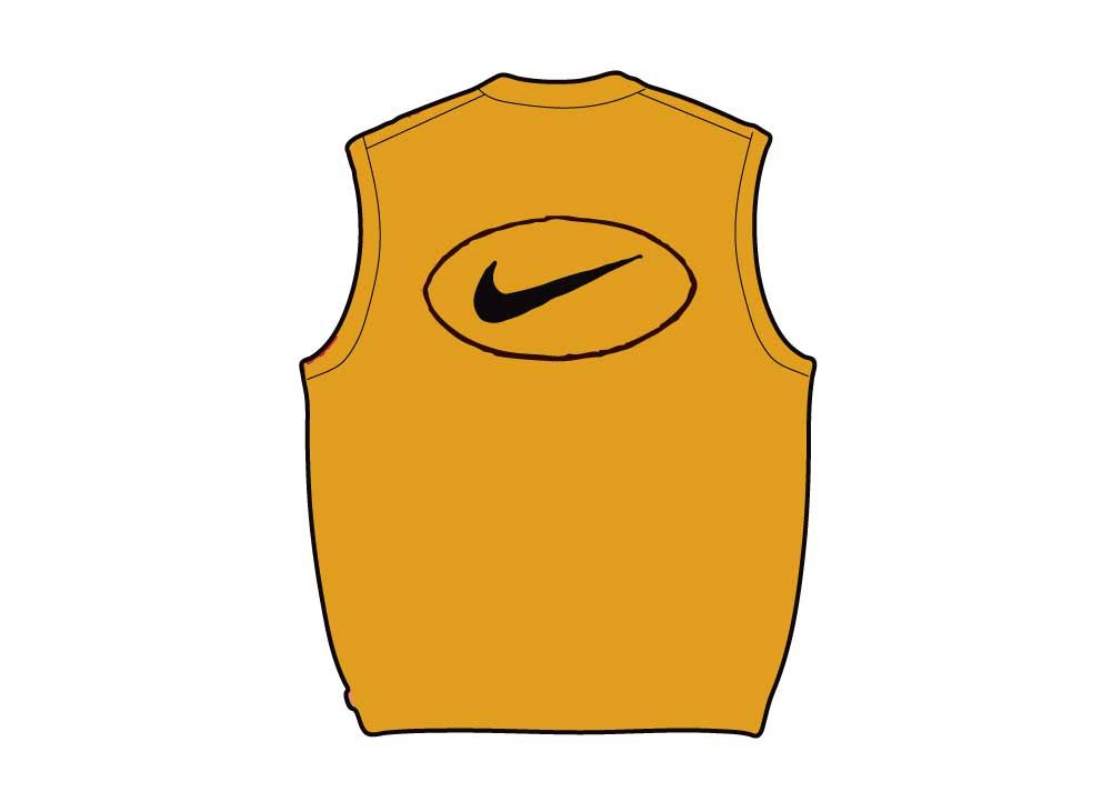 トップス Supreme Nike sweatar vest M yellow Buy Supreme x Nike Sweater Vest 'Yellow' - SS25SK1 YELLOW | GOAT