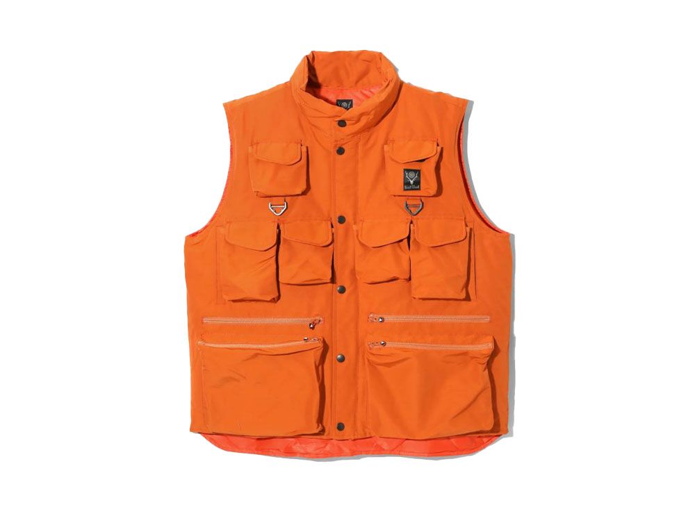 ウェア South2West8 Multi Pocket Zipped Vest South2 West8 Multi-Pocket Zipped Vest - Black | Garmentory