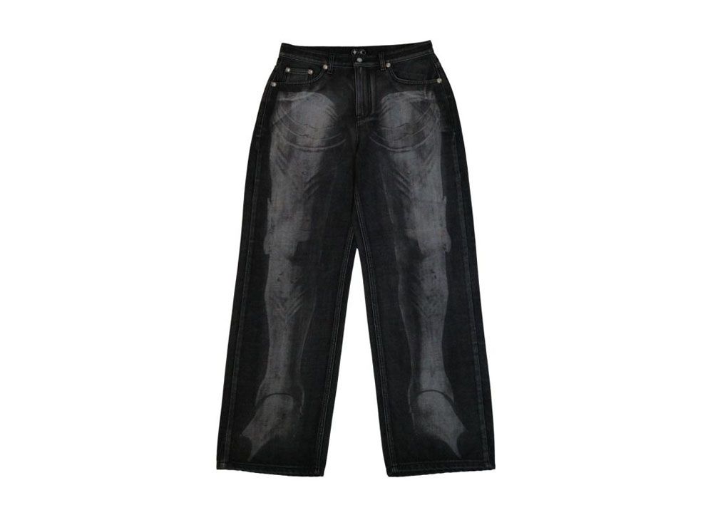 THUG CLUB Warrior Laser Denim Pants