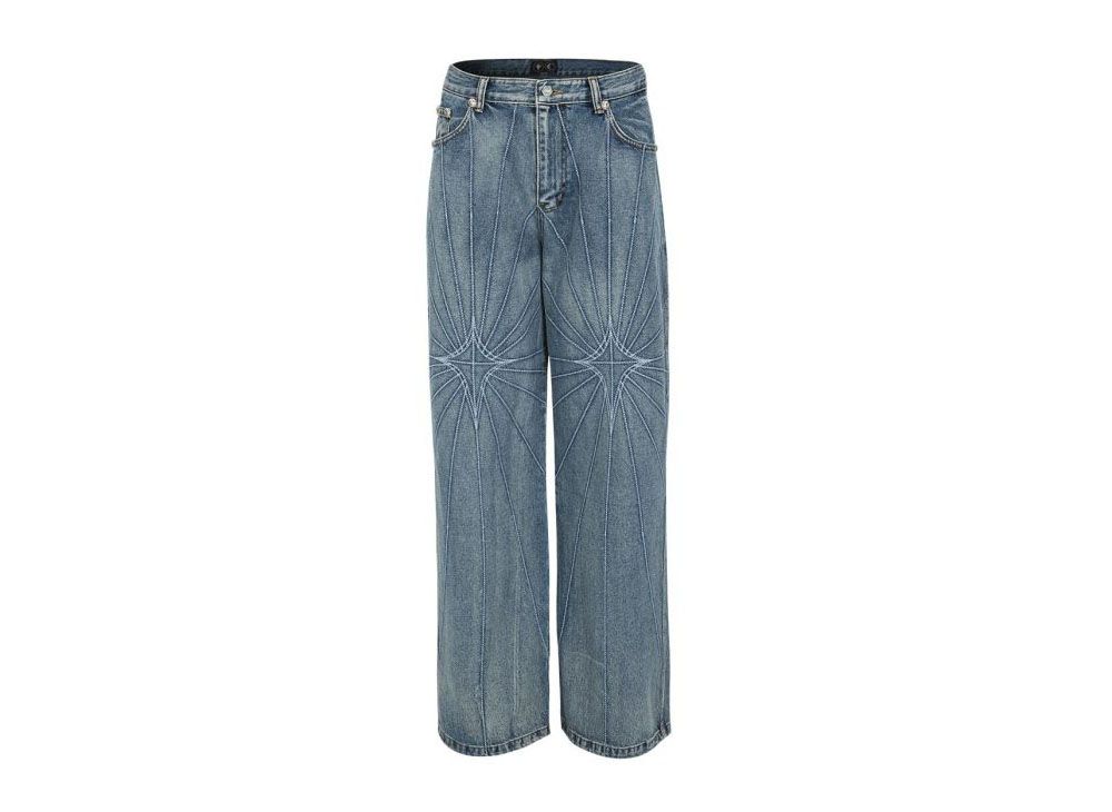 TC Chain Stitch Denim Pants