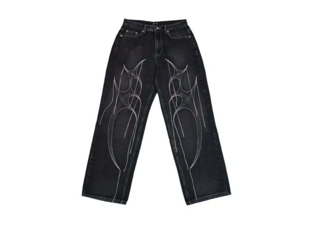 THUG CLUB Tribal Tree Denim Pants 