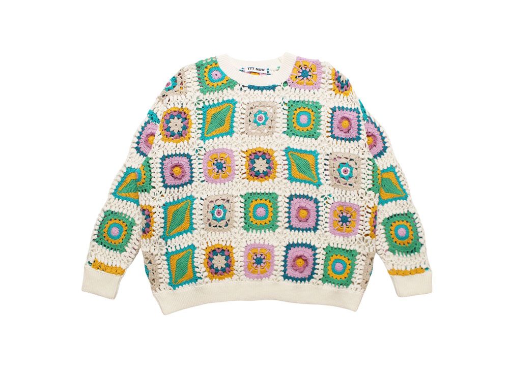 TTT_MSW 23SS スパイダーニット ttt msw スパイダー ニット