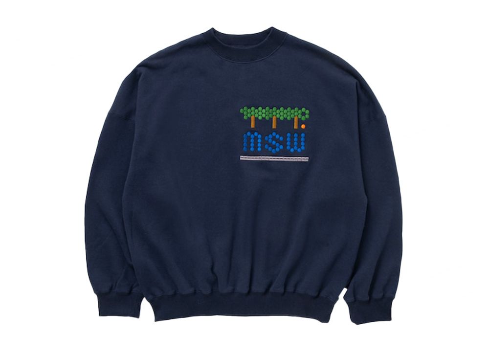 TTTMSW Tree embroidery sweat shirt Lサイズ