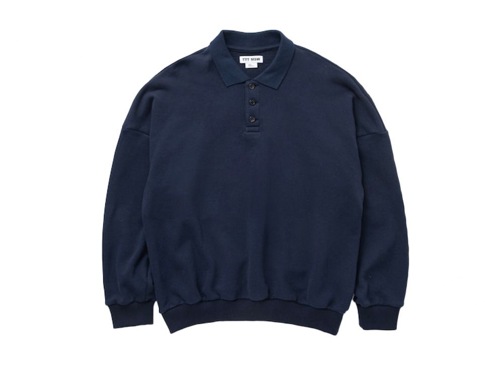 ttt ポロスウェット ポロシャツ TTT MSW 24aw Polo Sweat Shirt