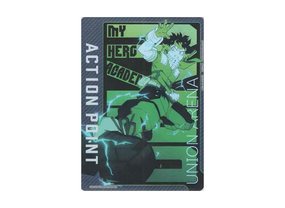 Action Point Card (Izuku Midoriya) [UA10ST-MHA-1-AP02](UNIONARENA Vol.4 ...