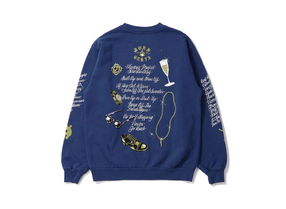 UNION x Born x Raised Gents Of Desire Rules Crewneck 