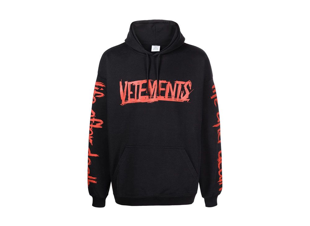 VETEMENTS Double Anarchy Logo Parker-