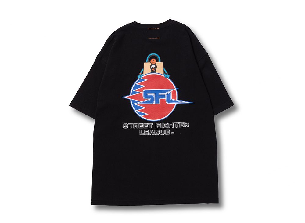 VAULTRROOM VR×MARINE L/S TEE のっけ ブラック L