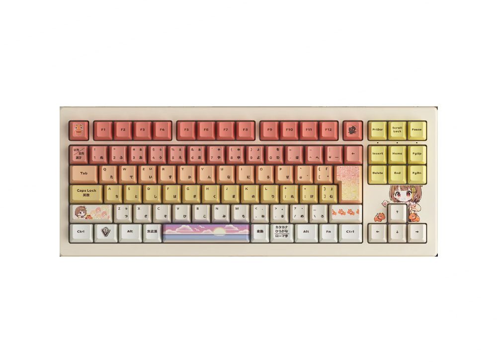 ぶいすぽっ！GEAR ゲーミングキーボード 小森めと Edition