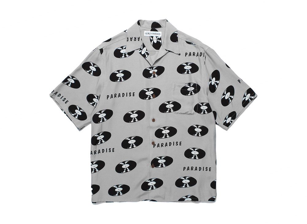 WACKO MARIA Records Hawaiian Shirt 