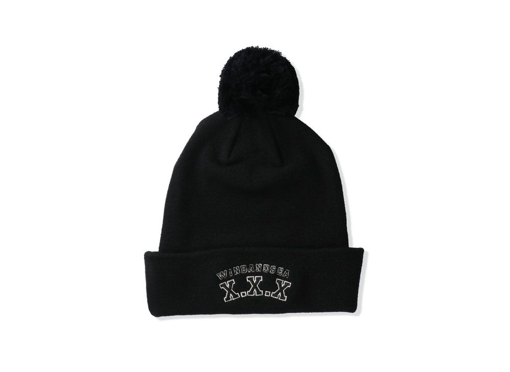 WIND AND SEA GOD SELECTION XXX POM POM BEANIE 