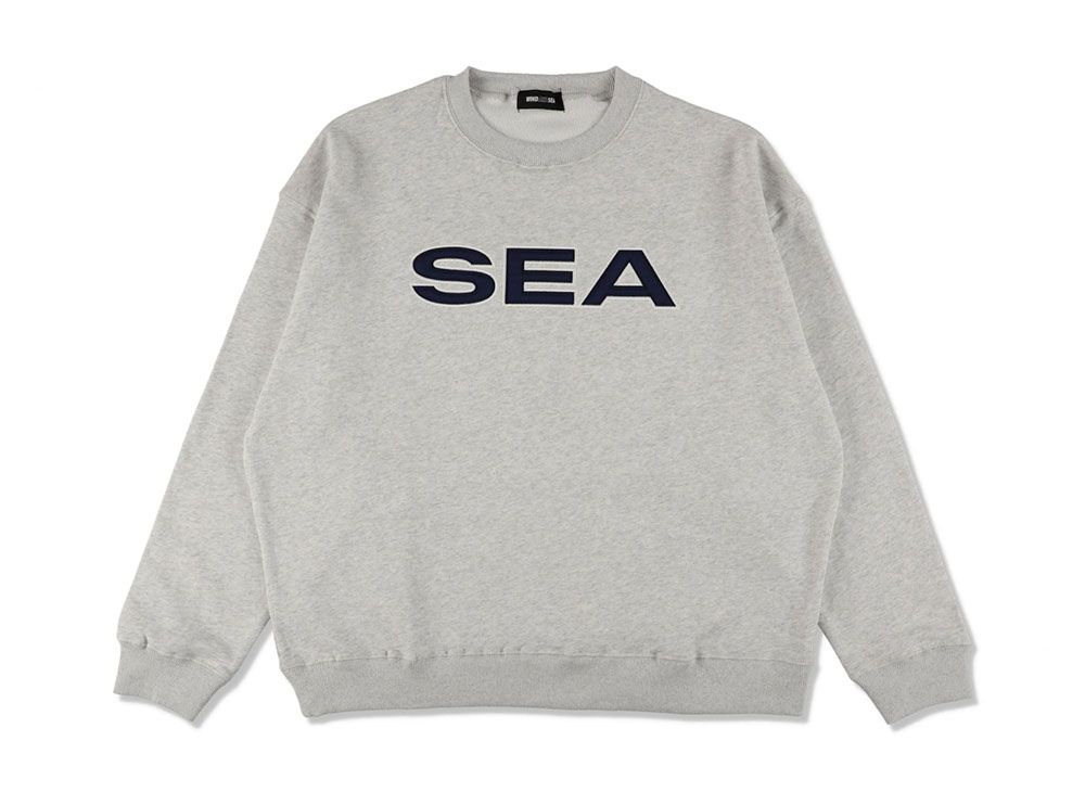 WIND AND SEA PATCH CREWNECK SWEATSHIRT