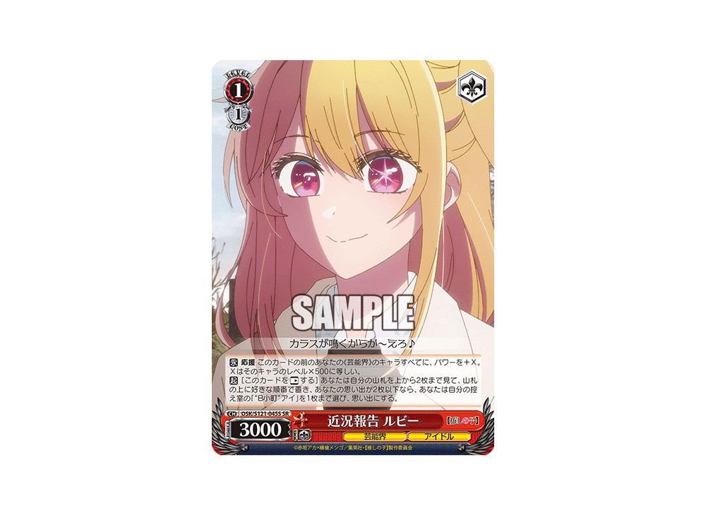 Status Report Ruby SR [OSK/S121-045S](Booster Pack 