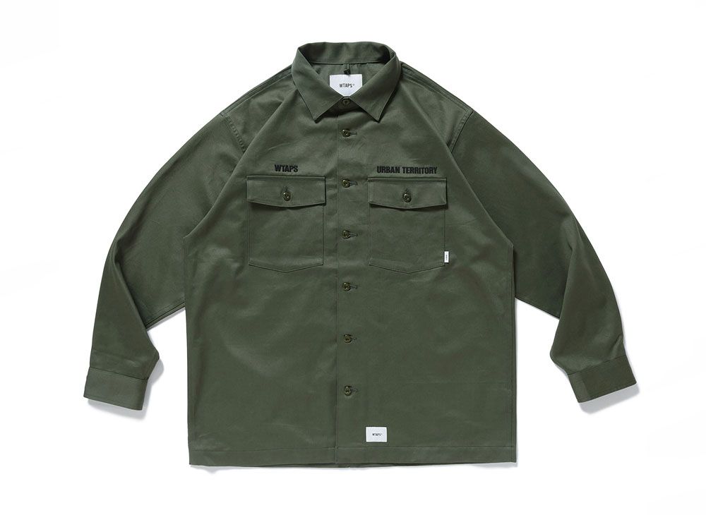 WTAPS SMOCK / LS / COTTON.TWILL - Tシャツ/カットソー(七分/長袖)