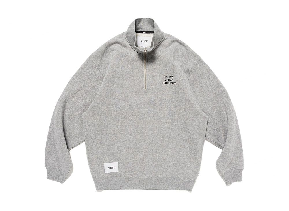優*月様 wtaps TNNL SWEATER COTTON ASH GRAY