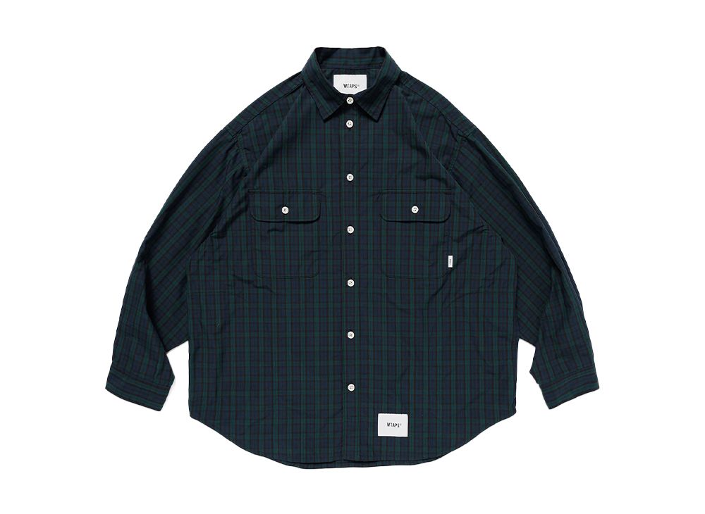 WTAPS Wcpo 01 / LS / Cotton. Broadcloth. Textile  
