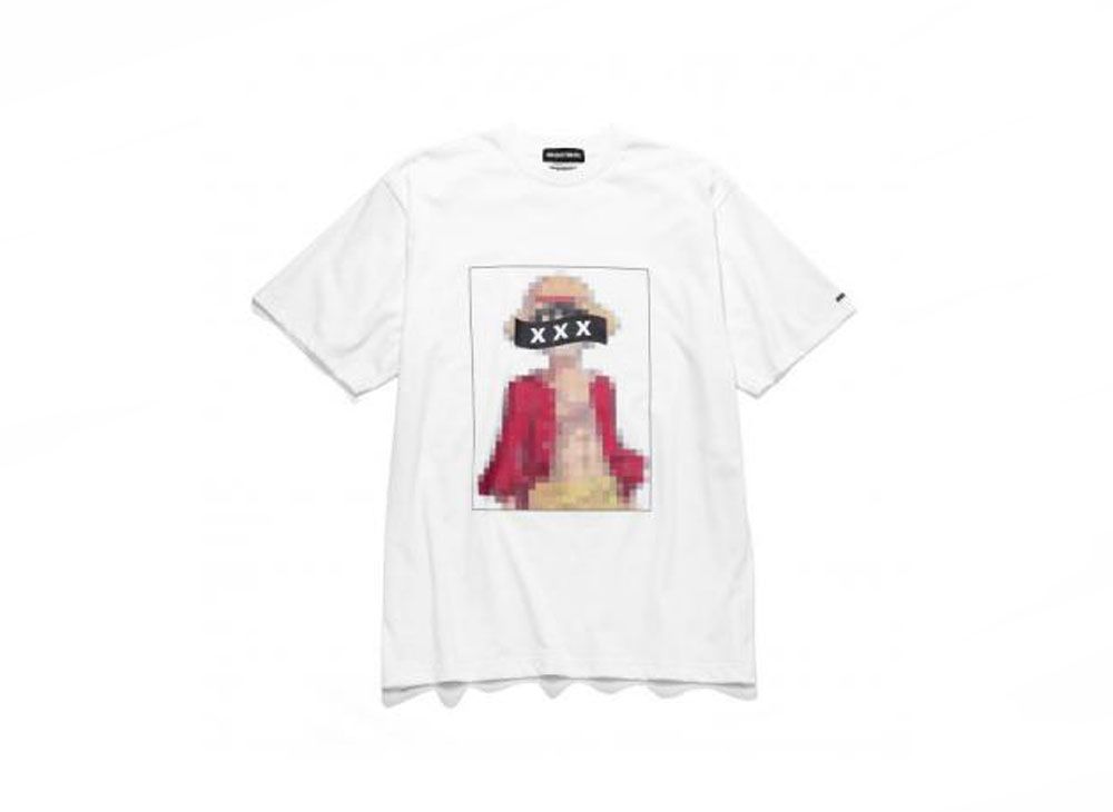 one piece x shirt